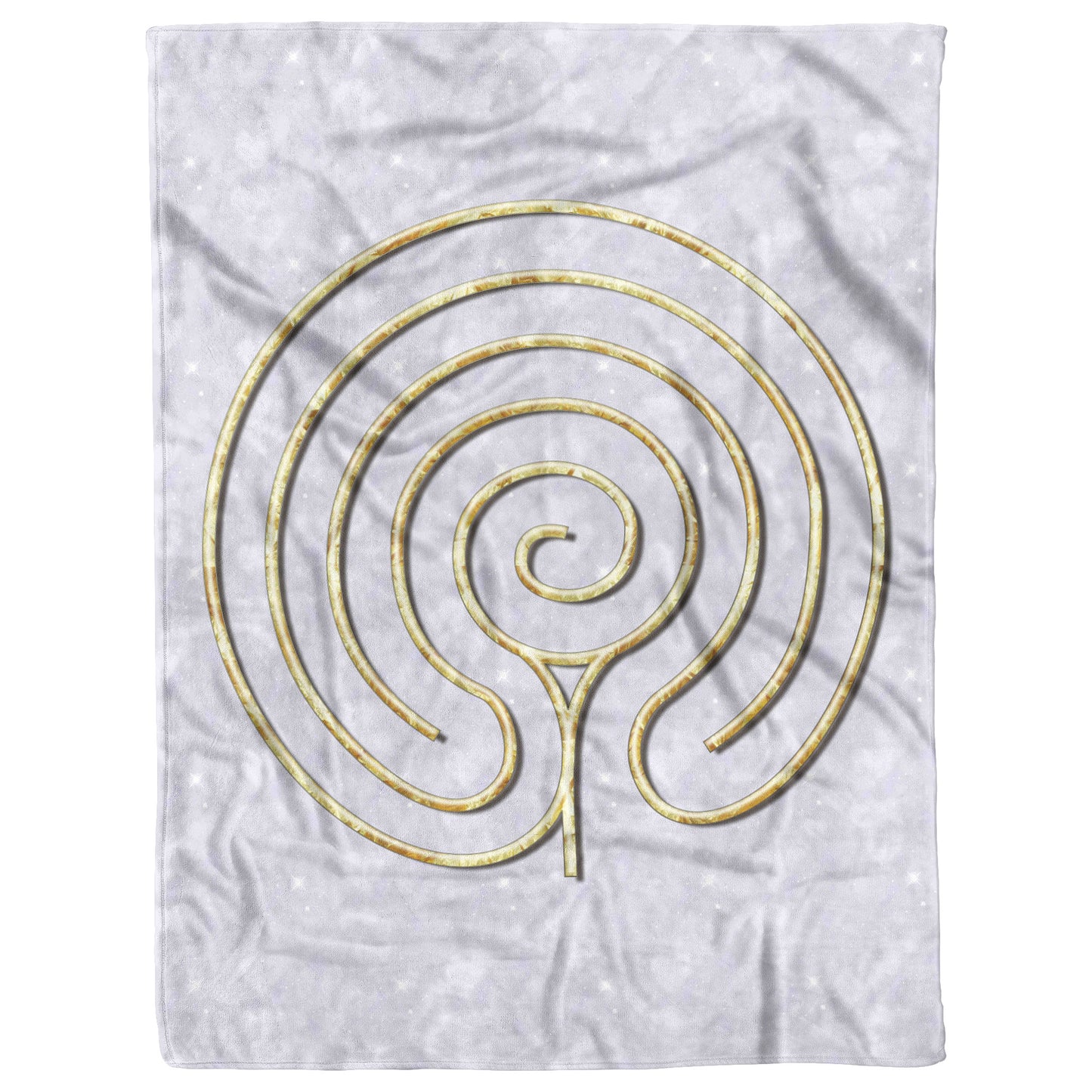 Hindu Labyrinth Therapy Blanket - Lavendar