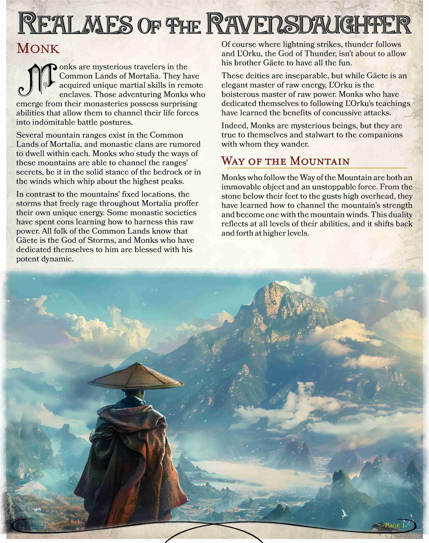 Realmes of the Ravensdaughter COMPLETE 5E Gaming Guide