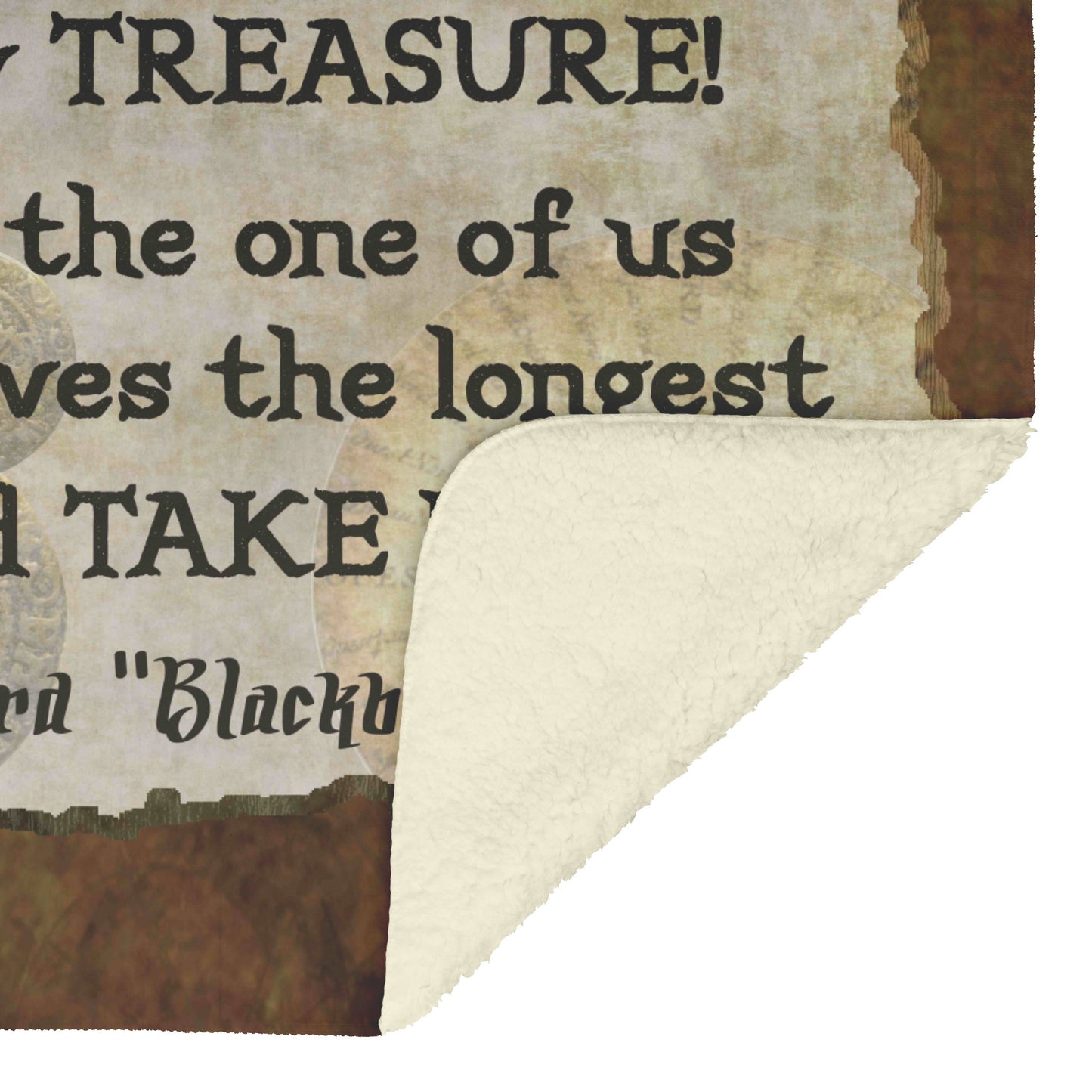 Only The Devil And I Fleece Blanket