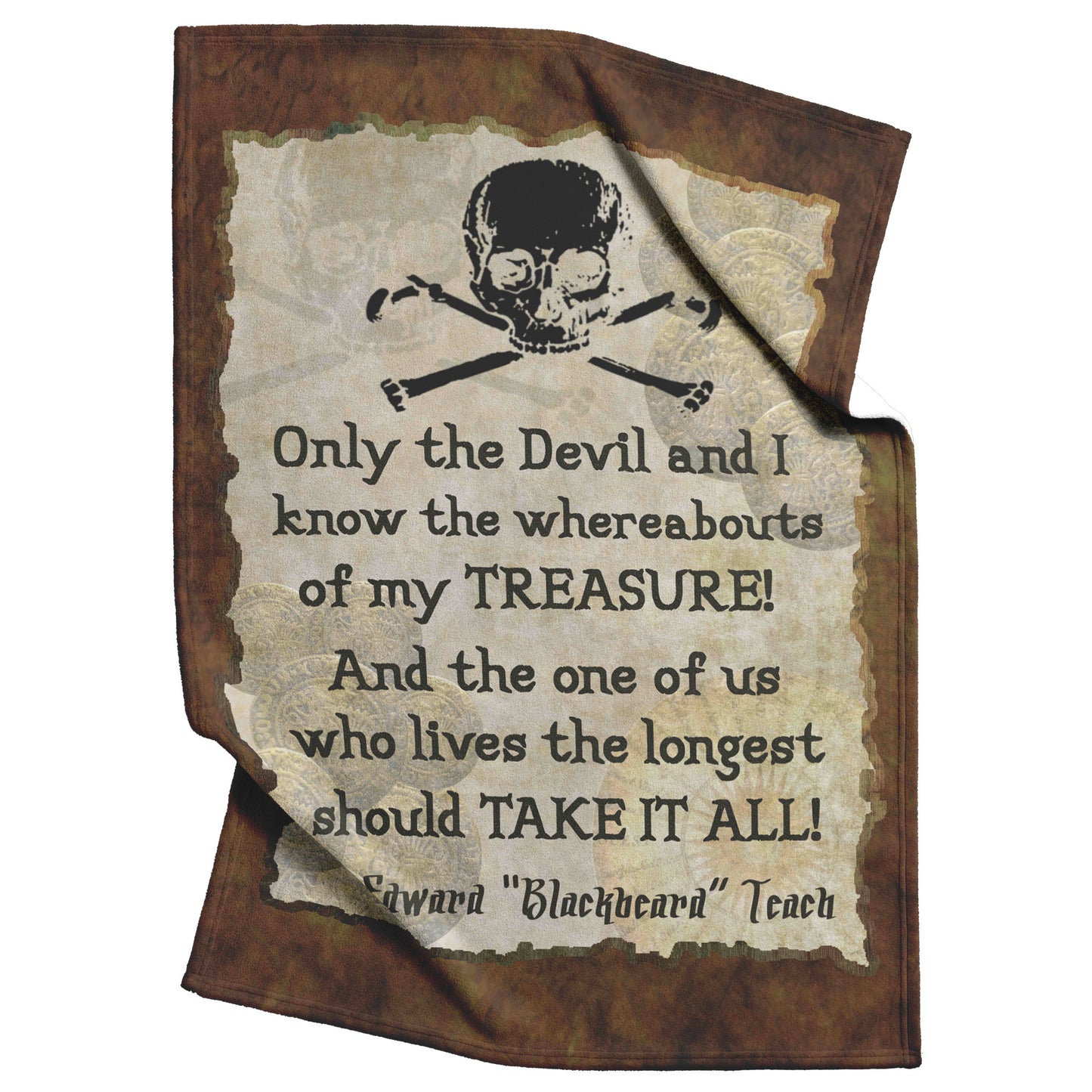 Only The Devil And I Fleece Blanket