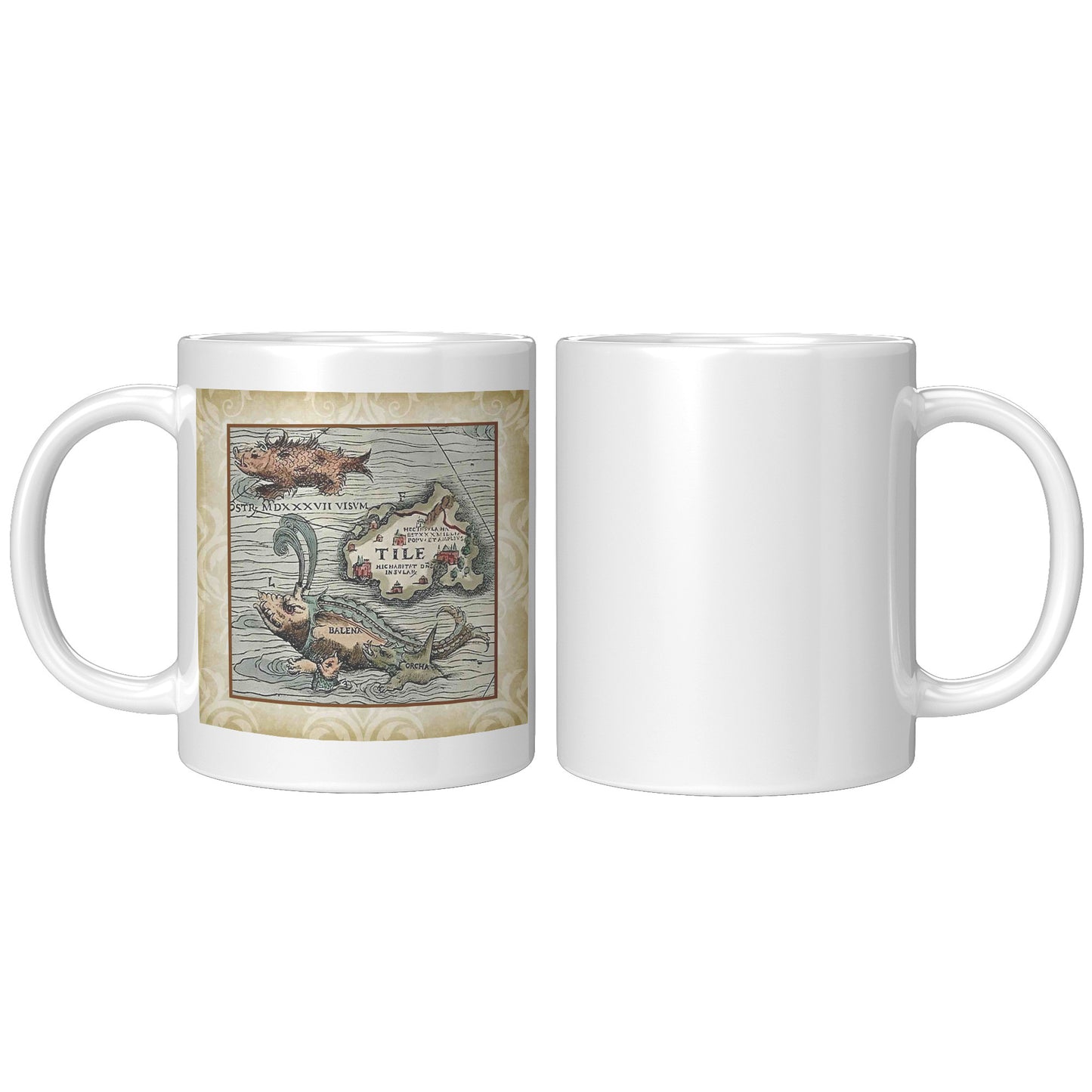 Sea Monster Accent Mug - Belena