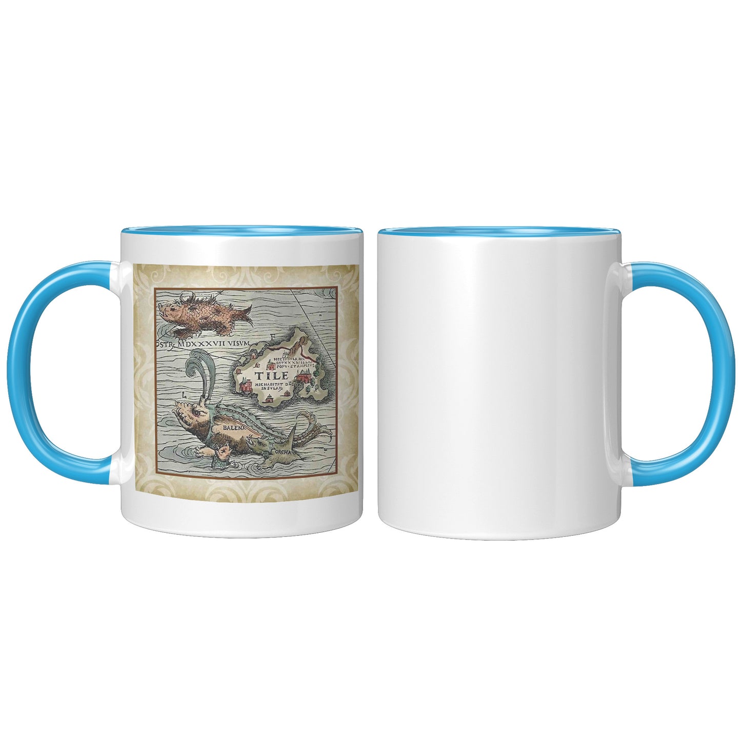 Sea Monster Accent Mug - Belena