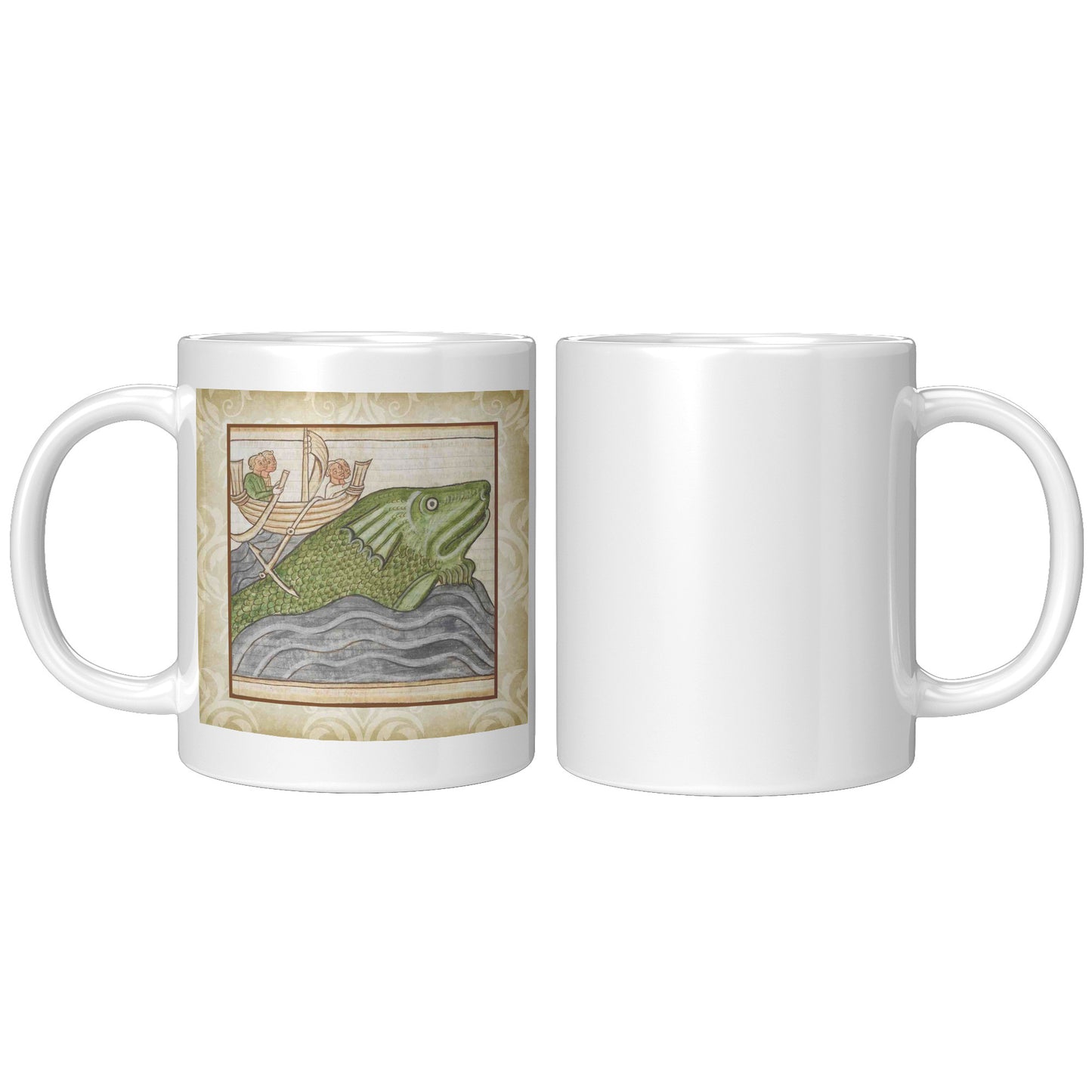 Sea Monster Accent Mug - Monster Ride