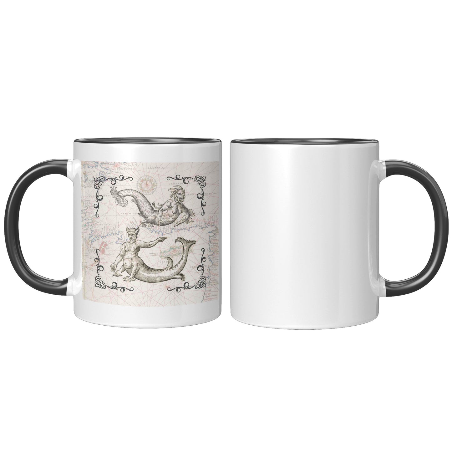 Sea Monster Accent Mug - Sea Devils