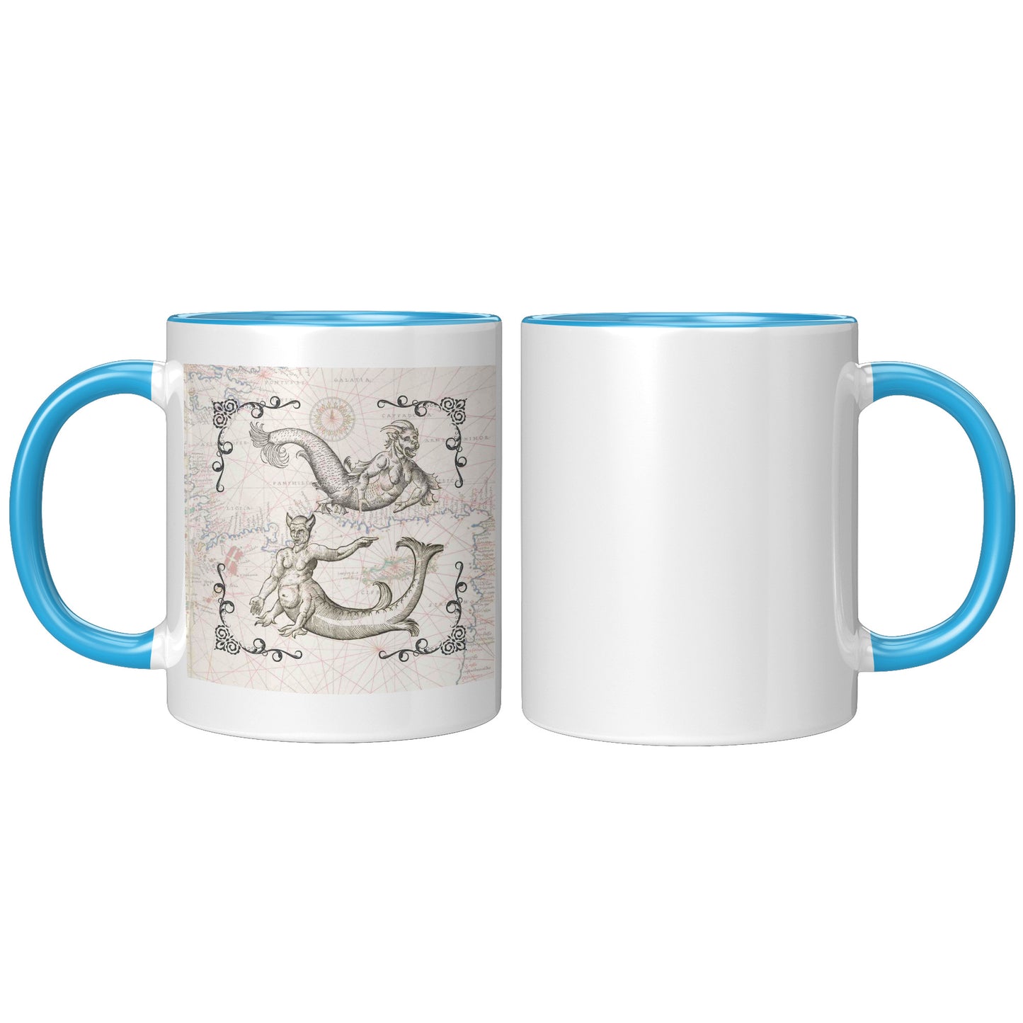 Sea Monster Accent Mug - Sea Devils