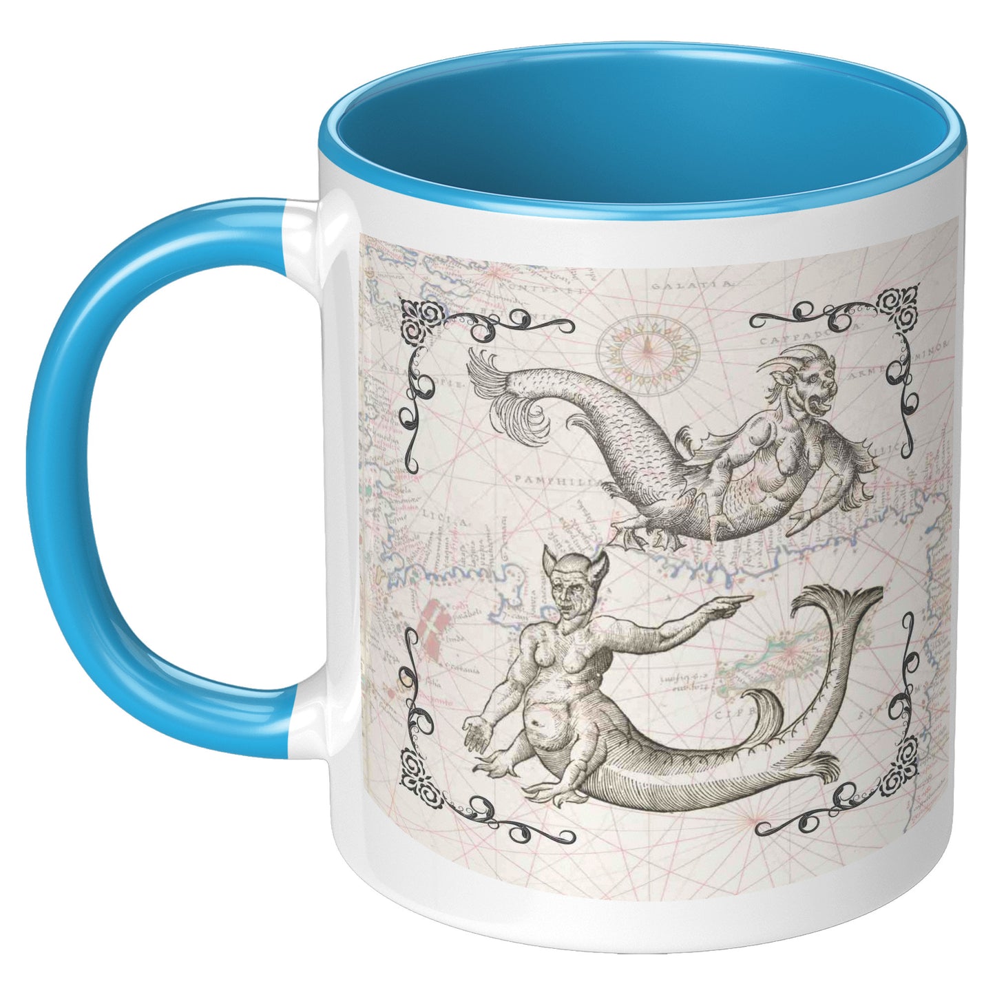Sea Monster Accent Mug - Sea Devils