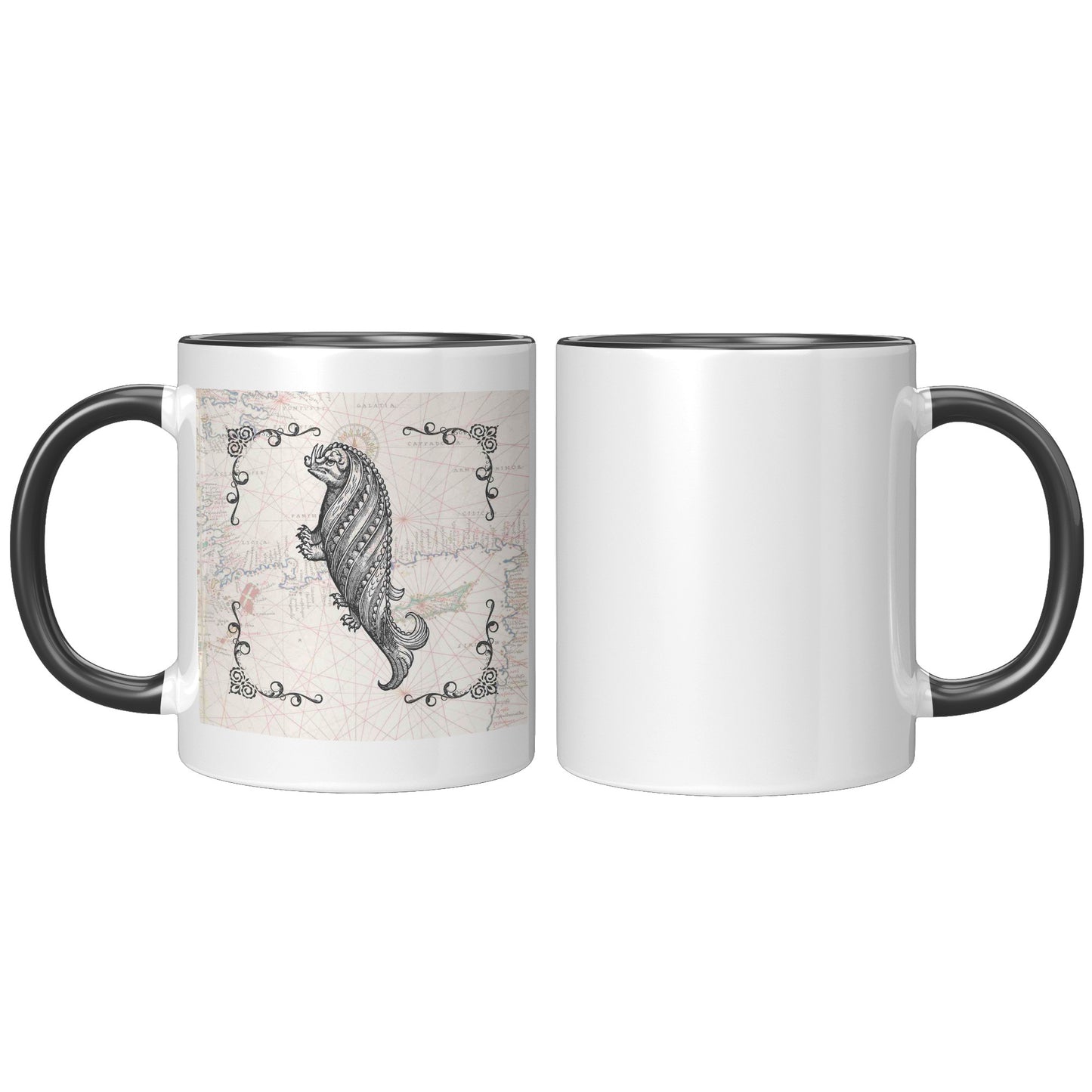 Sea Monster Accent Mug - Walrus