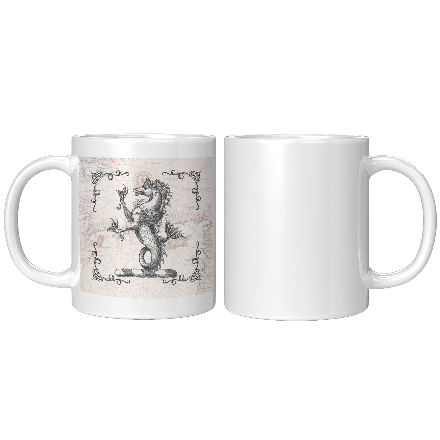 Sea Monster Accept Mug - Hippocampus