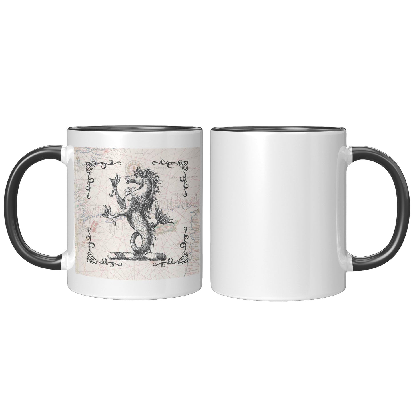 Sea Monster Accept Mug - Hippocampus