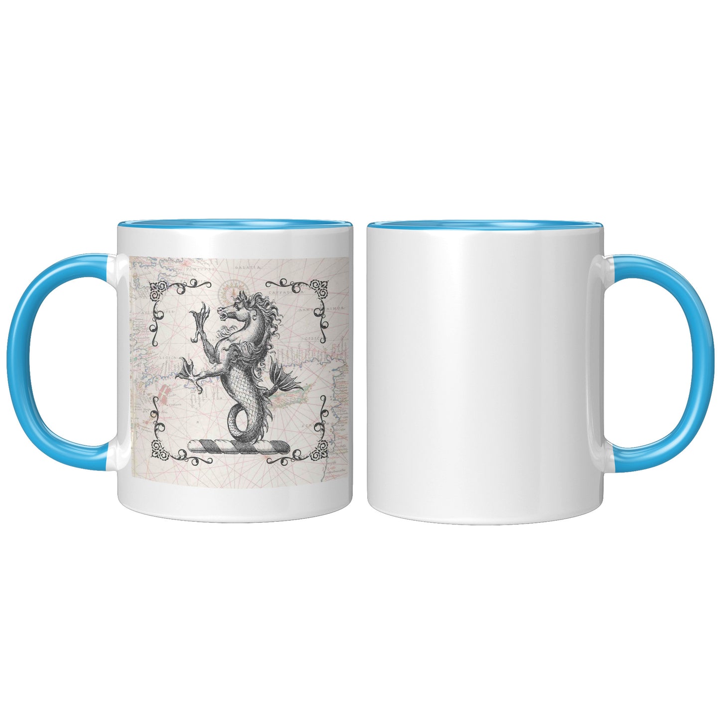 Sea Monster Accept Mug - Hippocampus