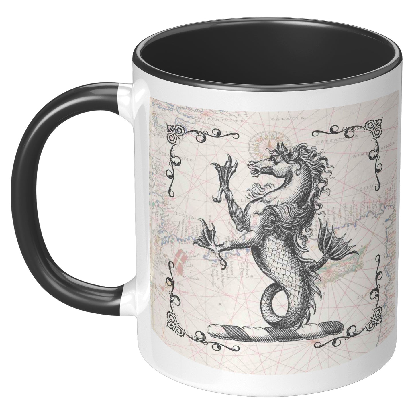 Sea Monster Accept Mug - Hippocampus