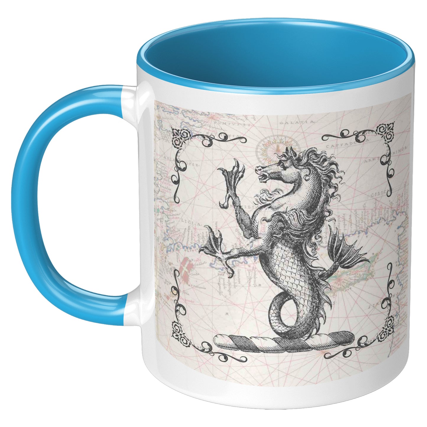 Sea Monster Accept Mug - Hippocampus