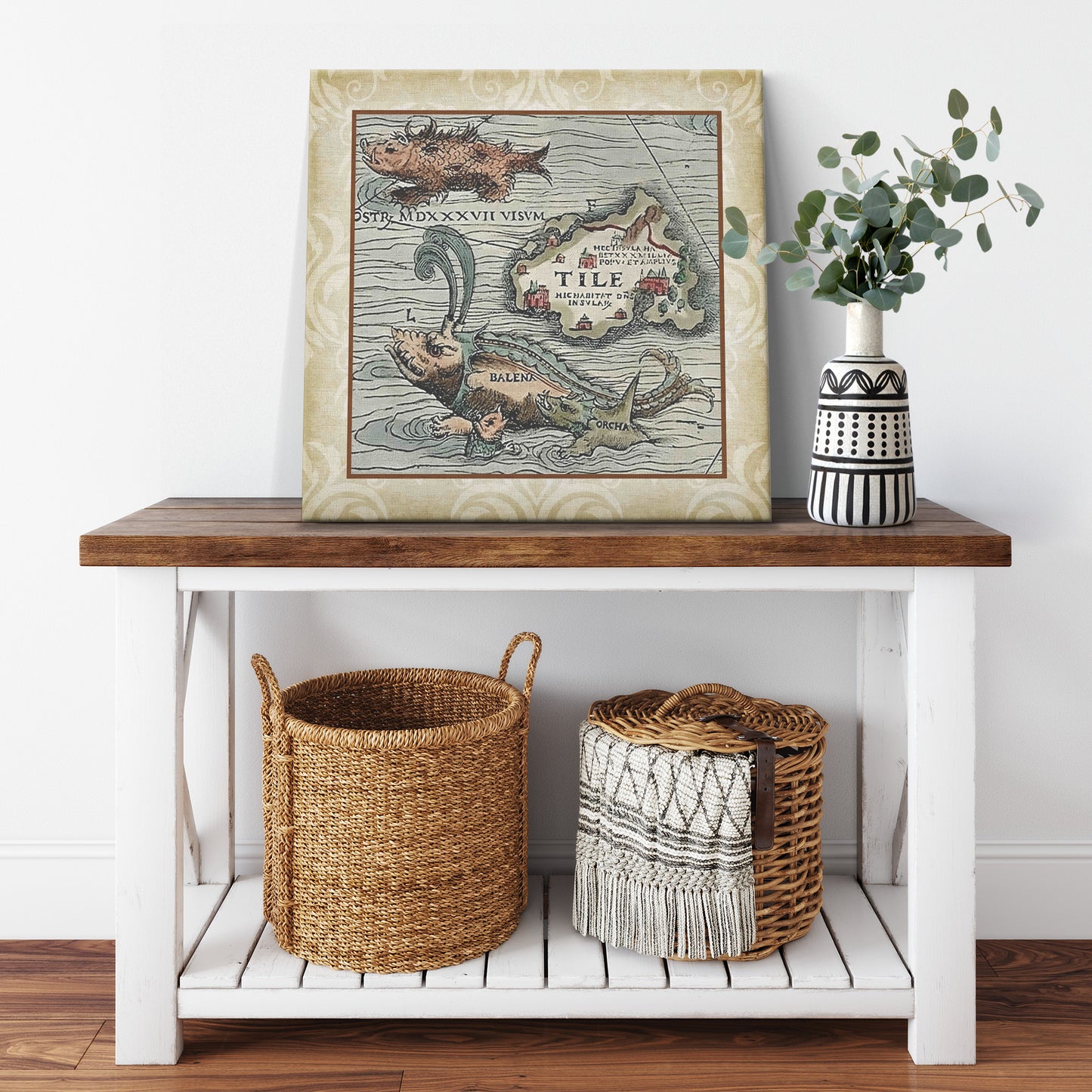 Sea Monster Canvas Print - Belena