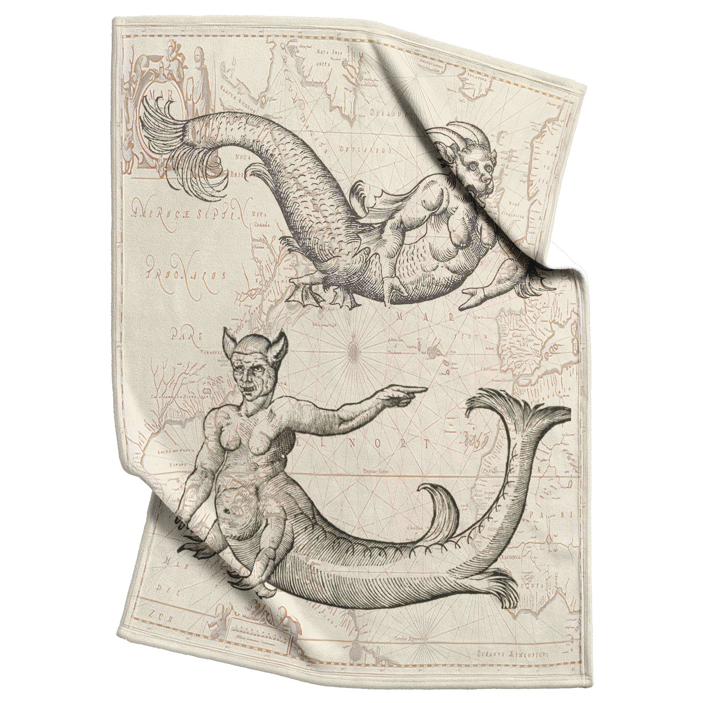 Sea Monster Fleece Blanket - Sea Devils