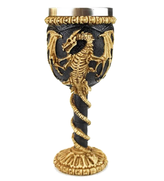 Realmes of the Ravensdaughter RPG Guide PREORDER and Dragon Skeleton Chalice