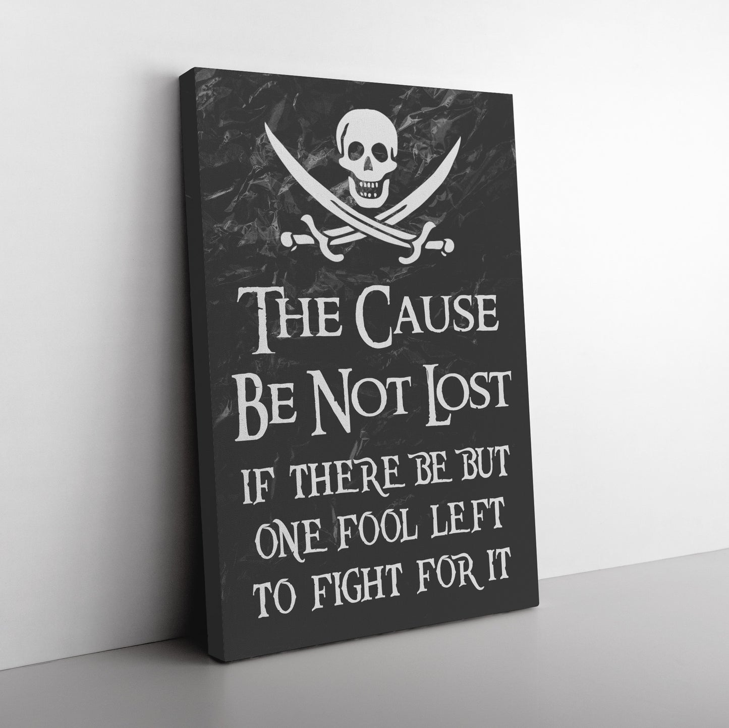 The Cause Be Not Lost Canvas Print