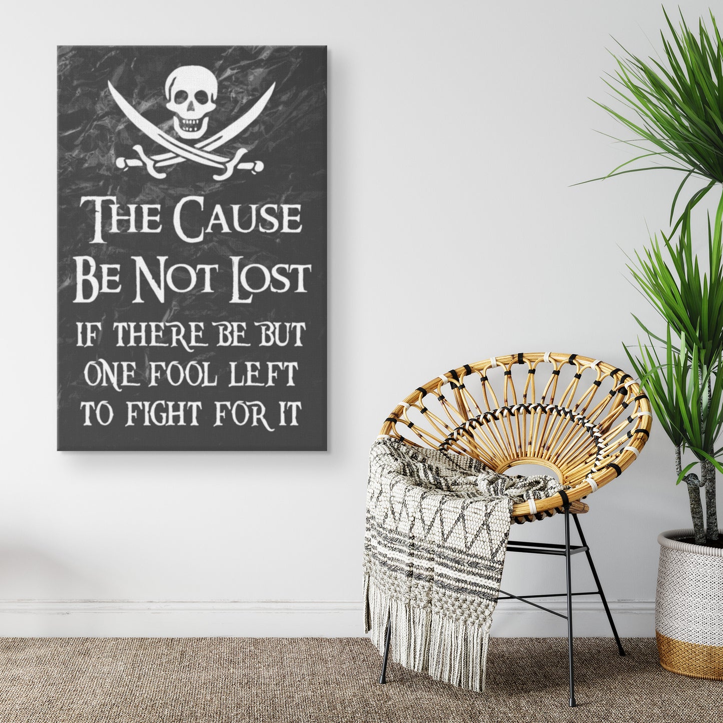 The Cause Be Not Lost Canvas Print