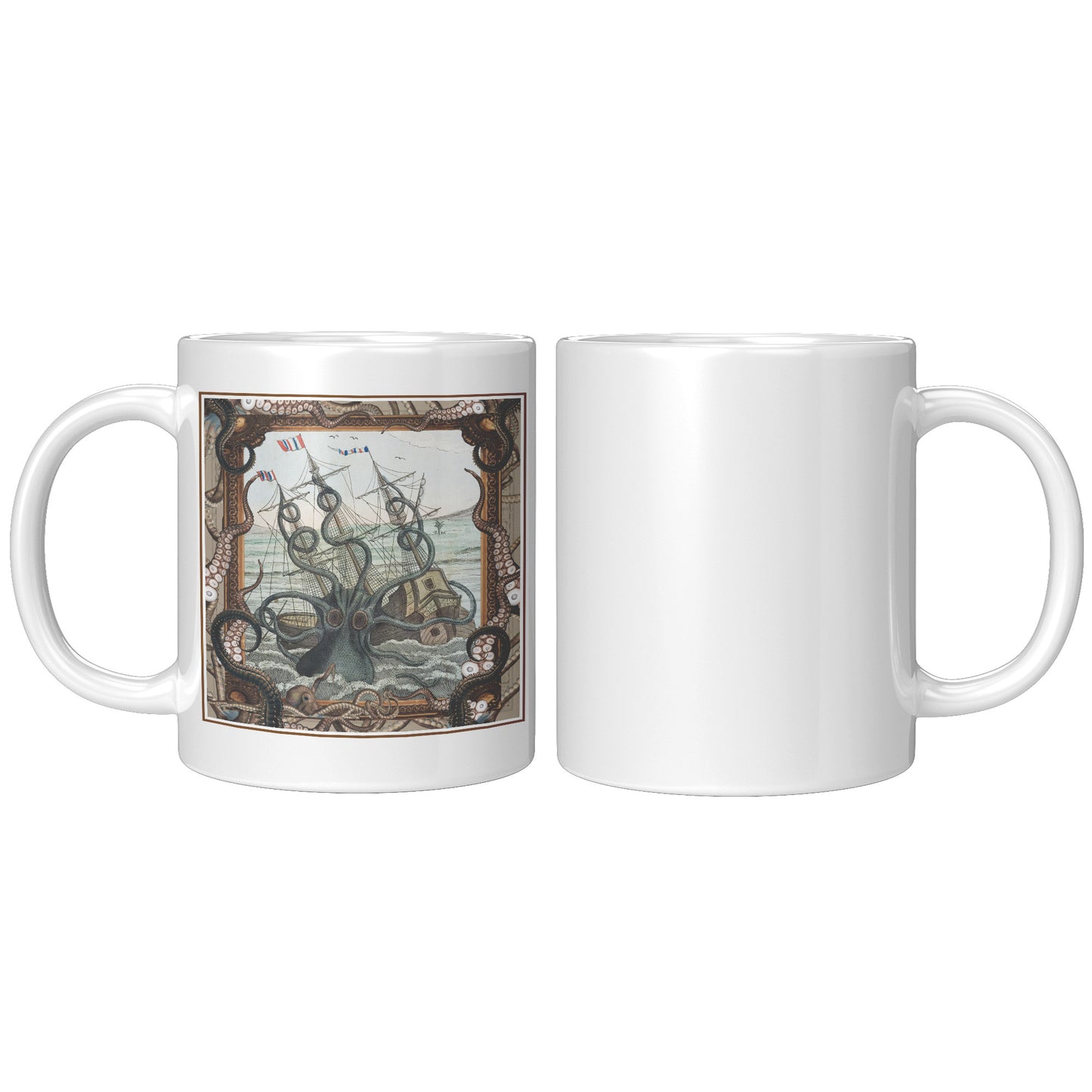The Mighty Kraken Accent Mug