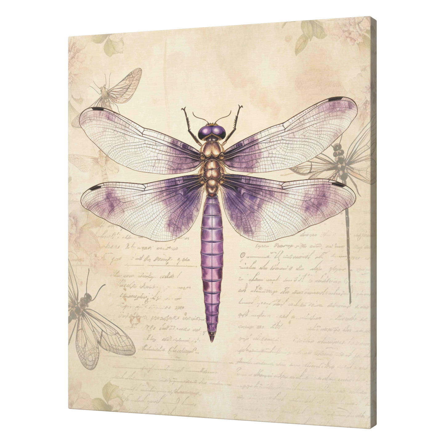 Vintage_Dragonfly_Canvas_Art_Print_-_Pur_V_T_Mockup.png