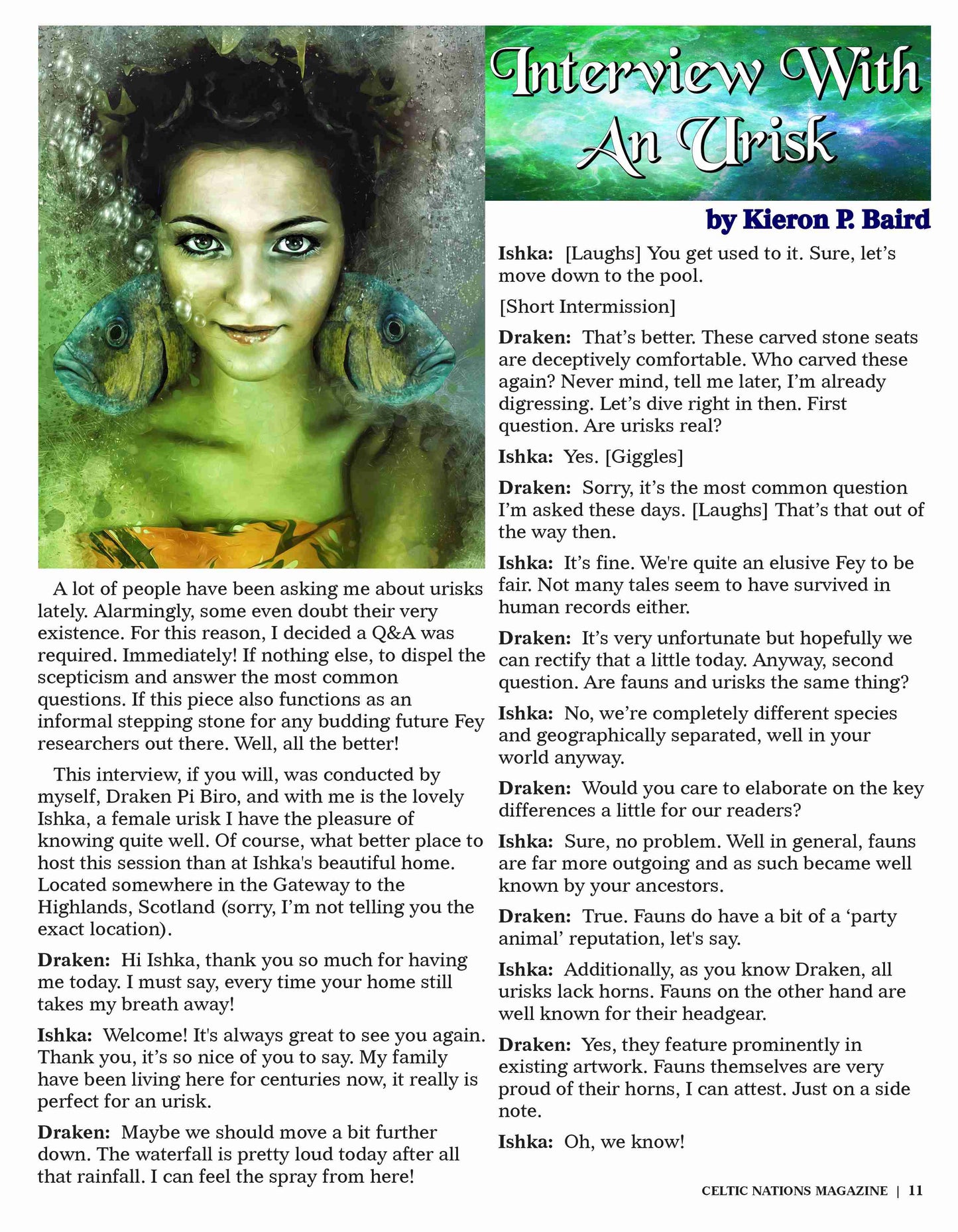 CELTIC NATIONS MAGAZINE - December 2021