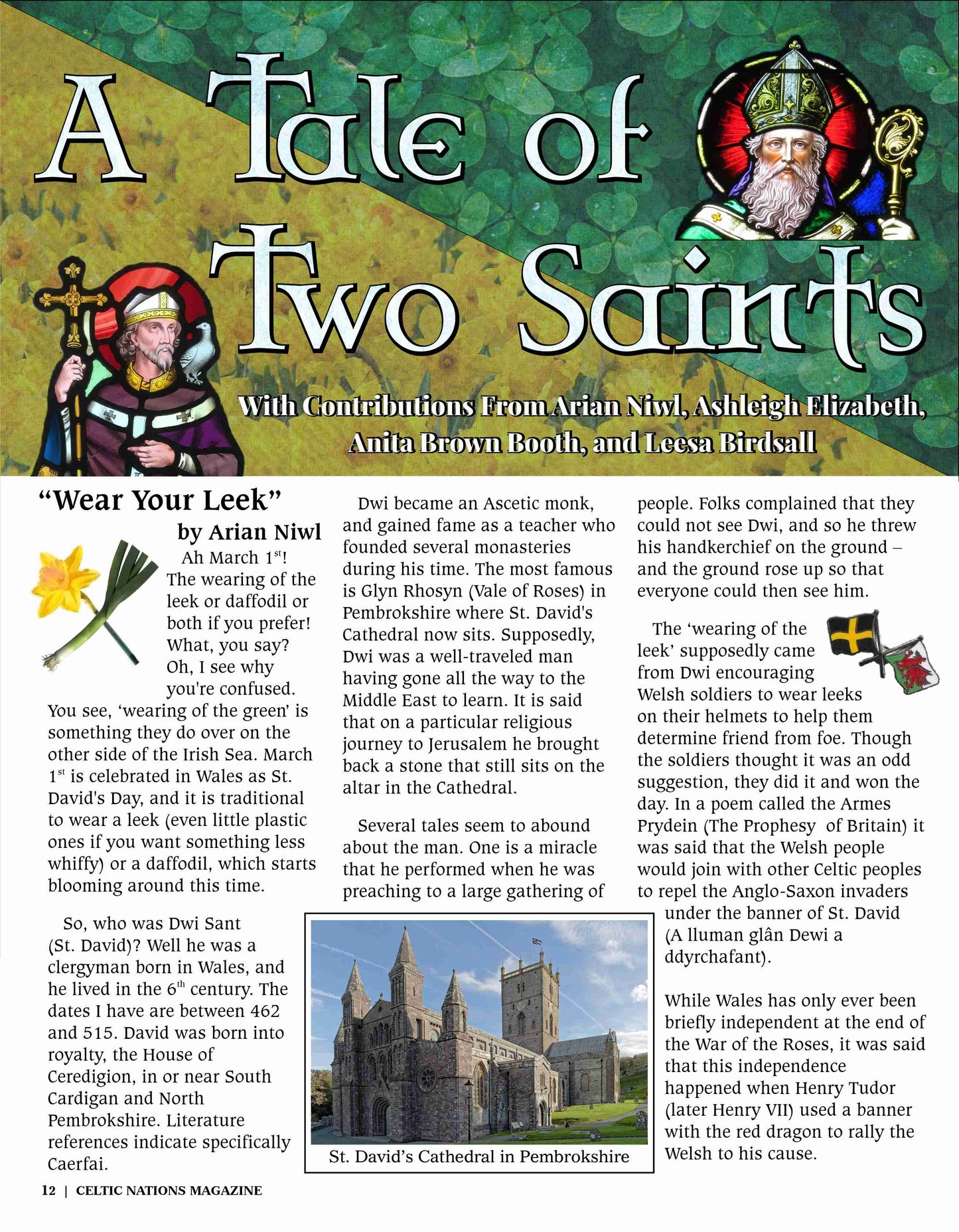 CELTIC NATIONS MAGAZINE - March 2021
