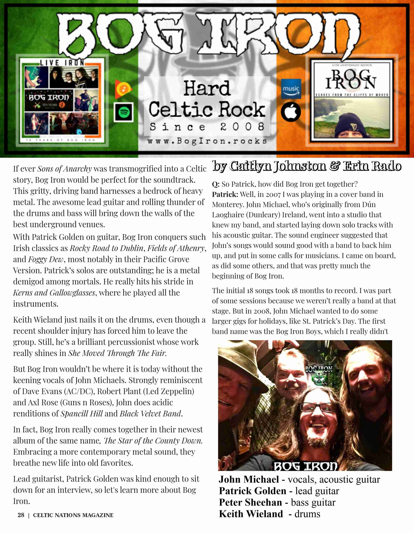 CELTIC NATIONS MAGAZINE - June 2022