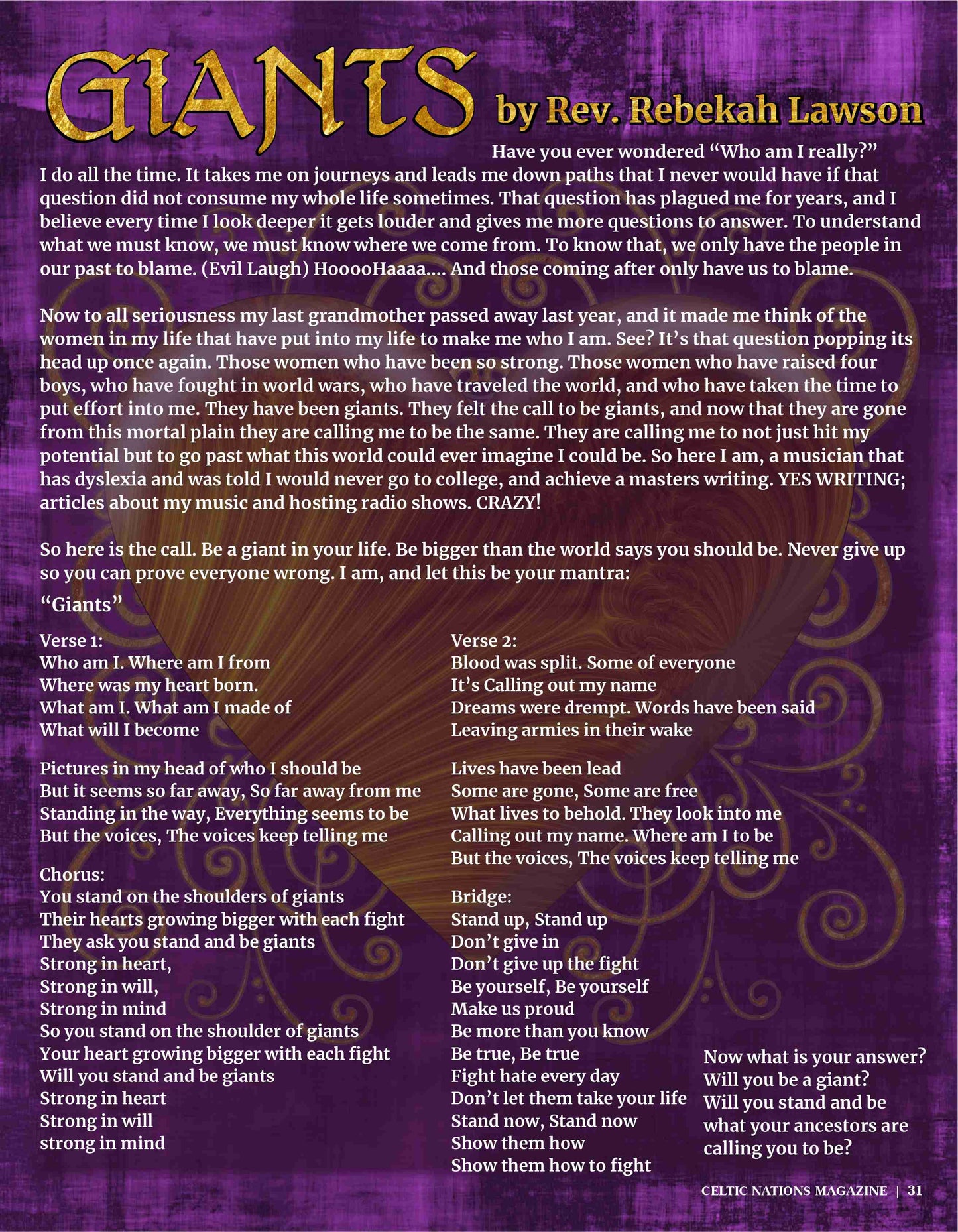 CELTIC NATIONS MAGAZINE - December 2021