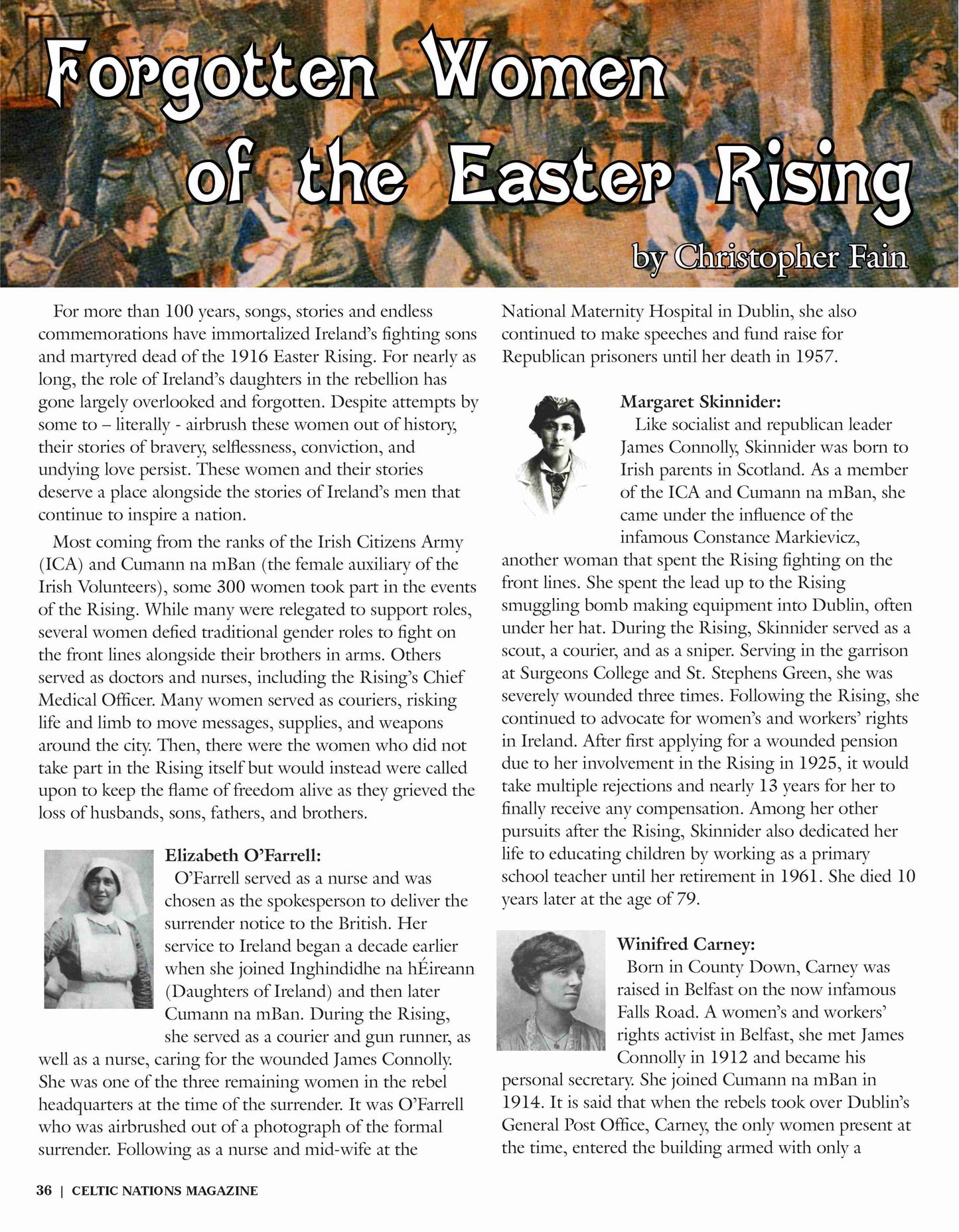 CELTIC NATIONS MAGAZINE - March 2022