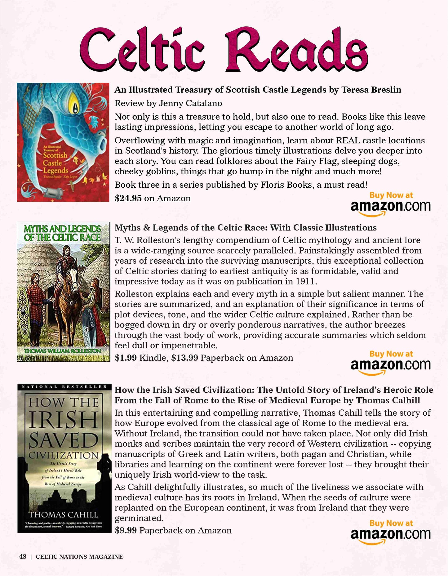 CELTIC NATIONS MAGAZINE - December 2021