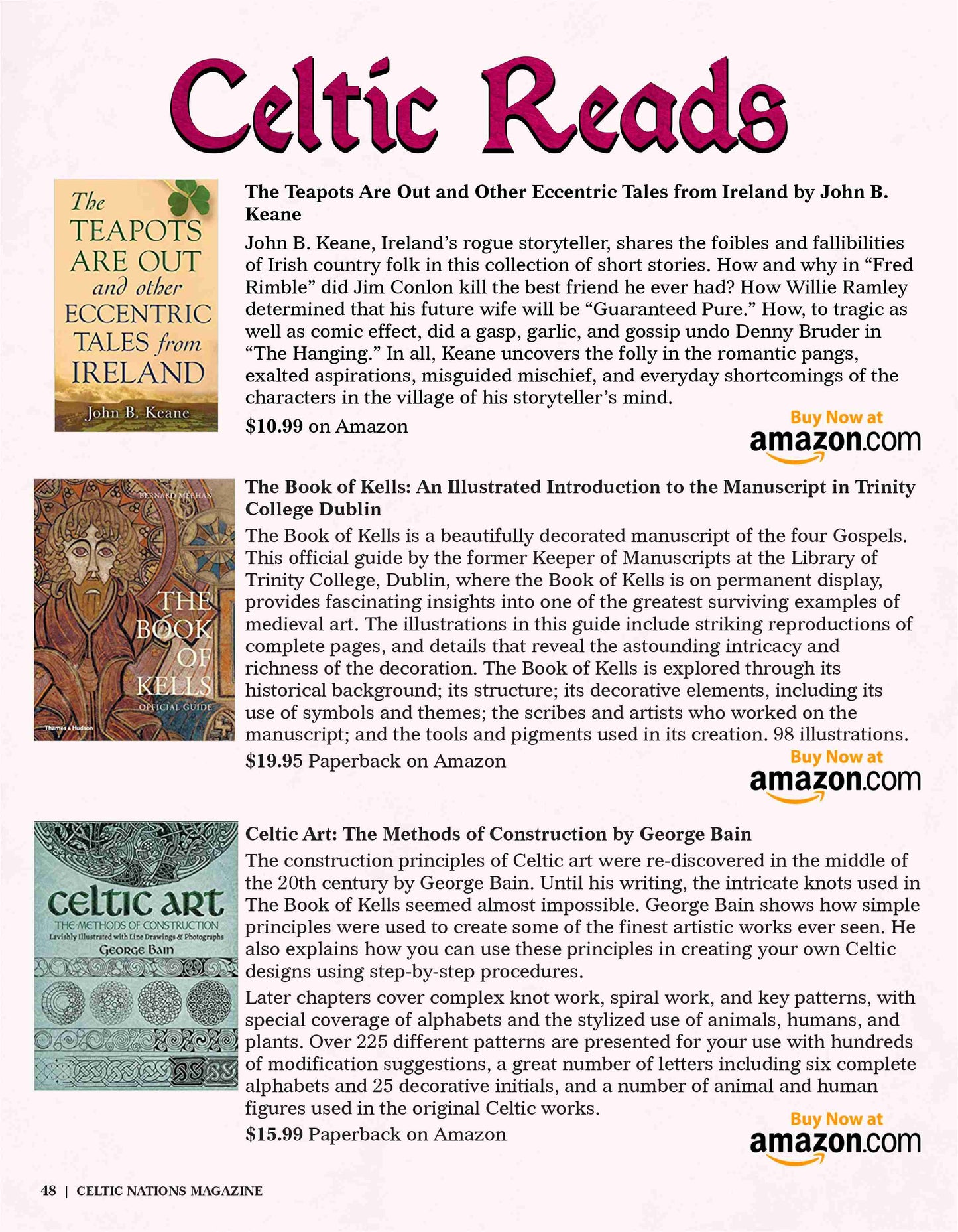 CELTIC NATIONS MAGAZINE - March 2022