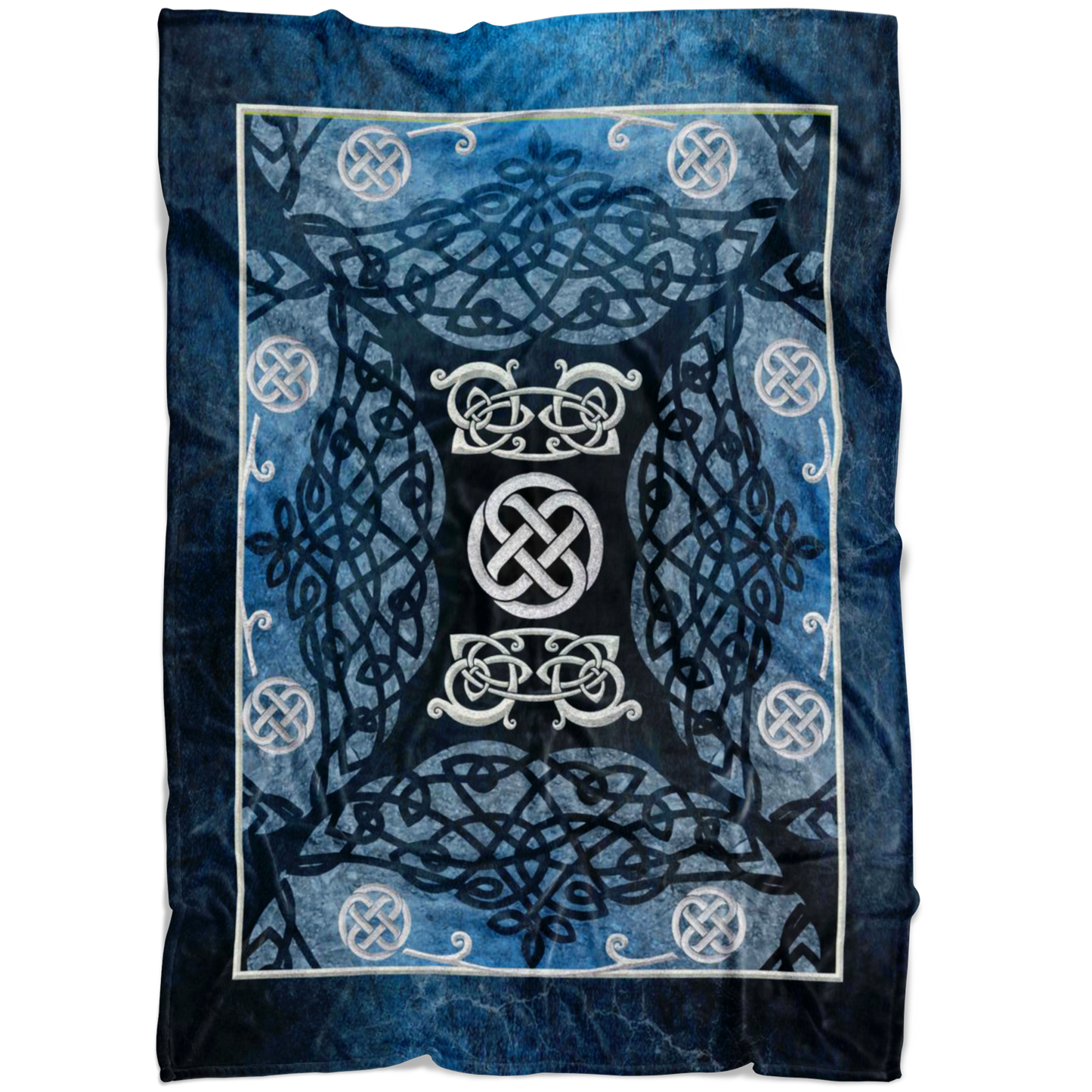 Celtic art, celtic knot, celtic medallion, celtic knotwork, celtic knot art, fleece blanket, ravensdaughter