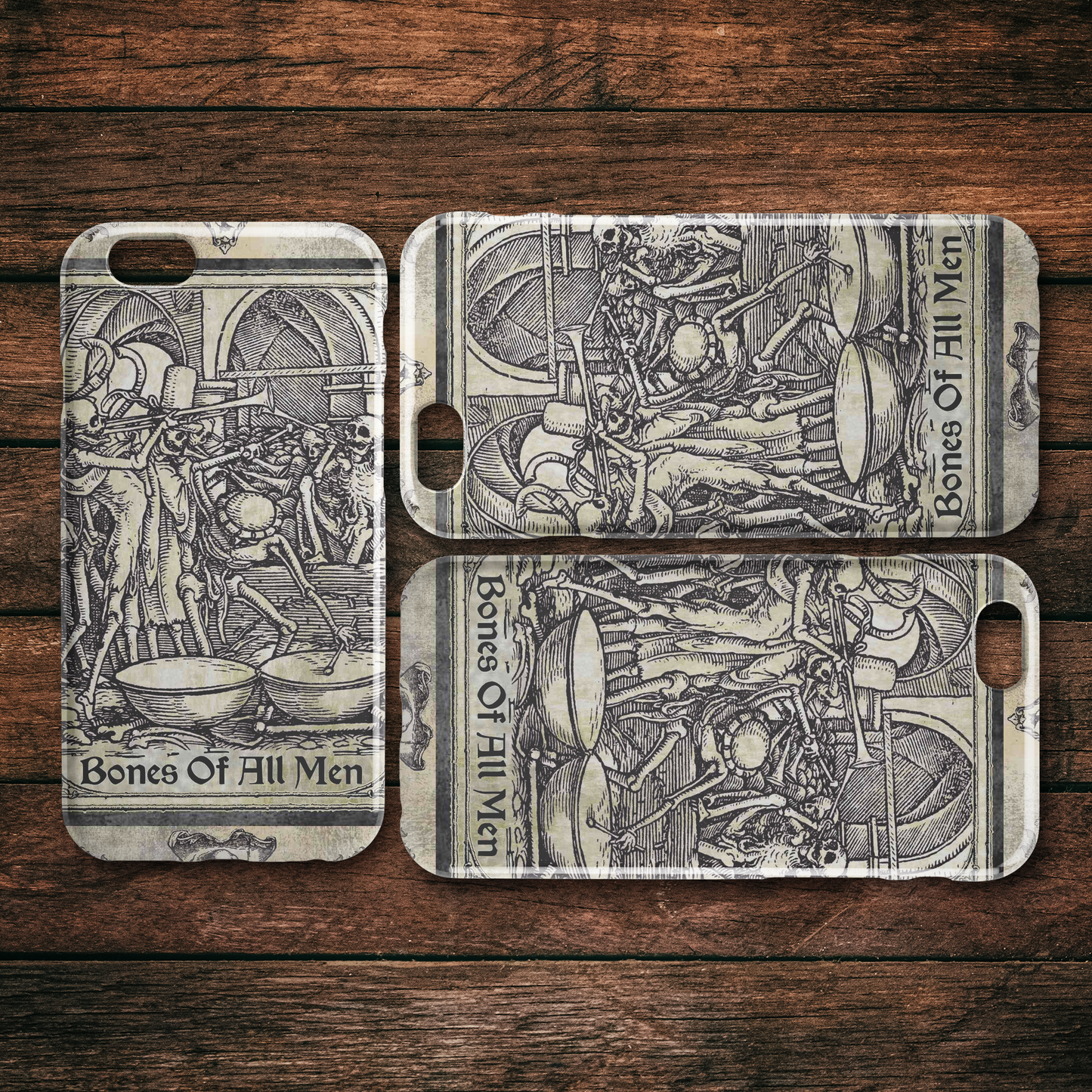 The Bones Of All Men - Hans Holbein iPhone Case