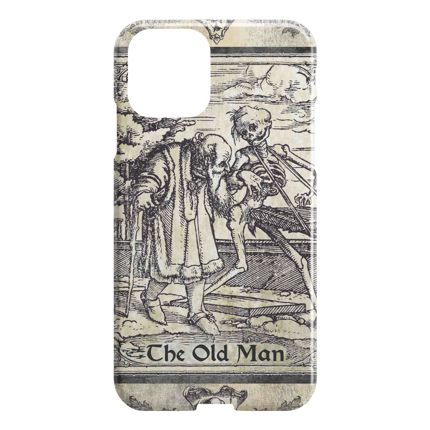 The Old Man - Hans Holbein iPhone Case