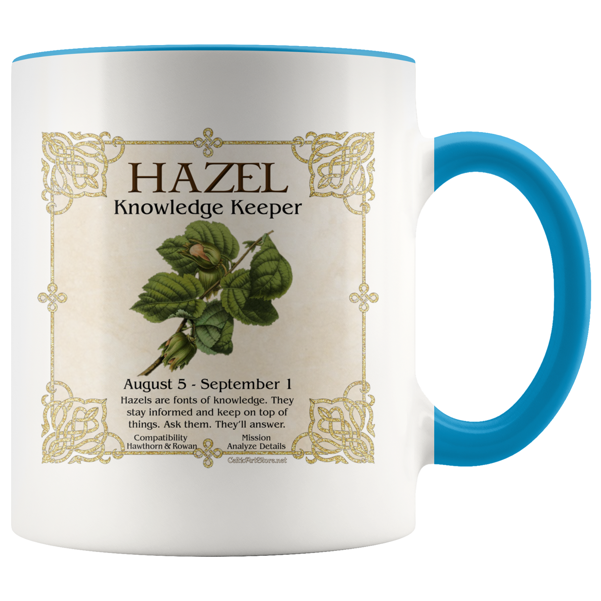 celtic tree zodiac, celtic zodiac, celtic zodiac rowan, celtic zodiac, ash, celtic zodiac alder, celtic zodiac willow, celtic zodiac hawthorn, celtic zodiac oak, celtic zodiac holly, celtic zodiac hazel, celtic zodiac vine, celtic zodiac ivy,  celtic zodiac reed, celtic zodiac elder,  celtic zodiac birch, celtic zodiac coffee mug, celtic zodiac accent mug, celtic knotwork mug,