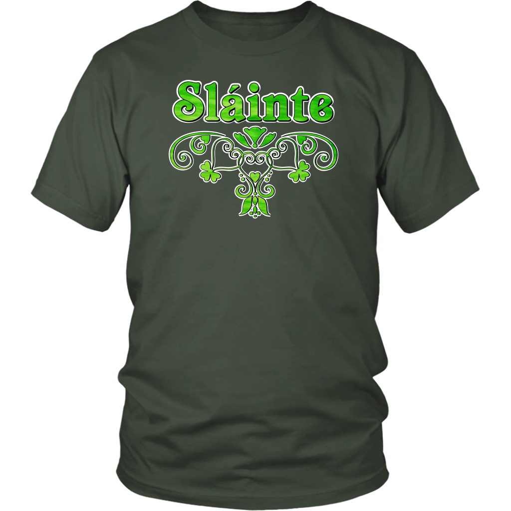 Sláinte - To Health - Irish Unisex T-Shirt