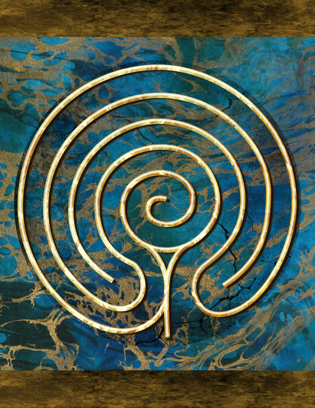 labyrinth, finger labyrinth, mindfulness, meditation, stress management, anxiety management, attention deficit management