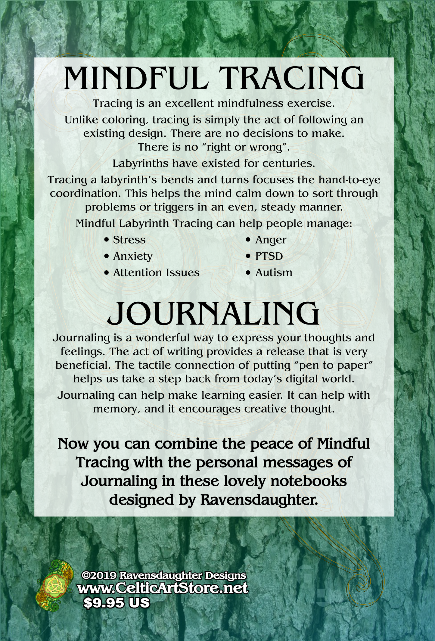 mindful tracing art, labyrinth, finger labyrinth, meditation, mindfulness, therapy, journaling, stress, anxiety, anger, PTSD, ADHD, autism, management
