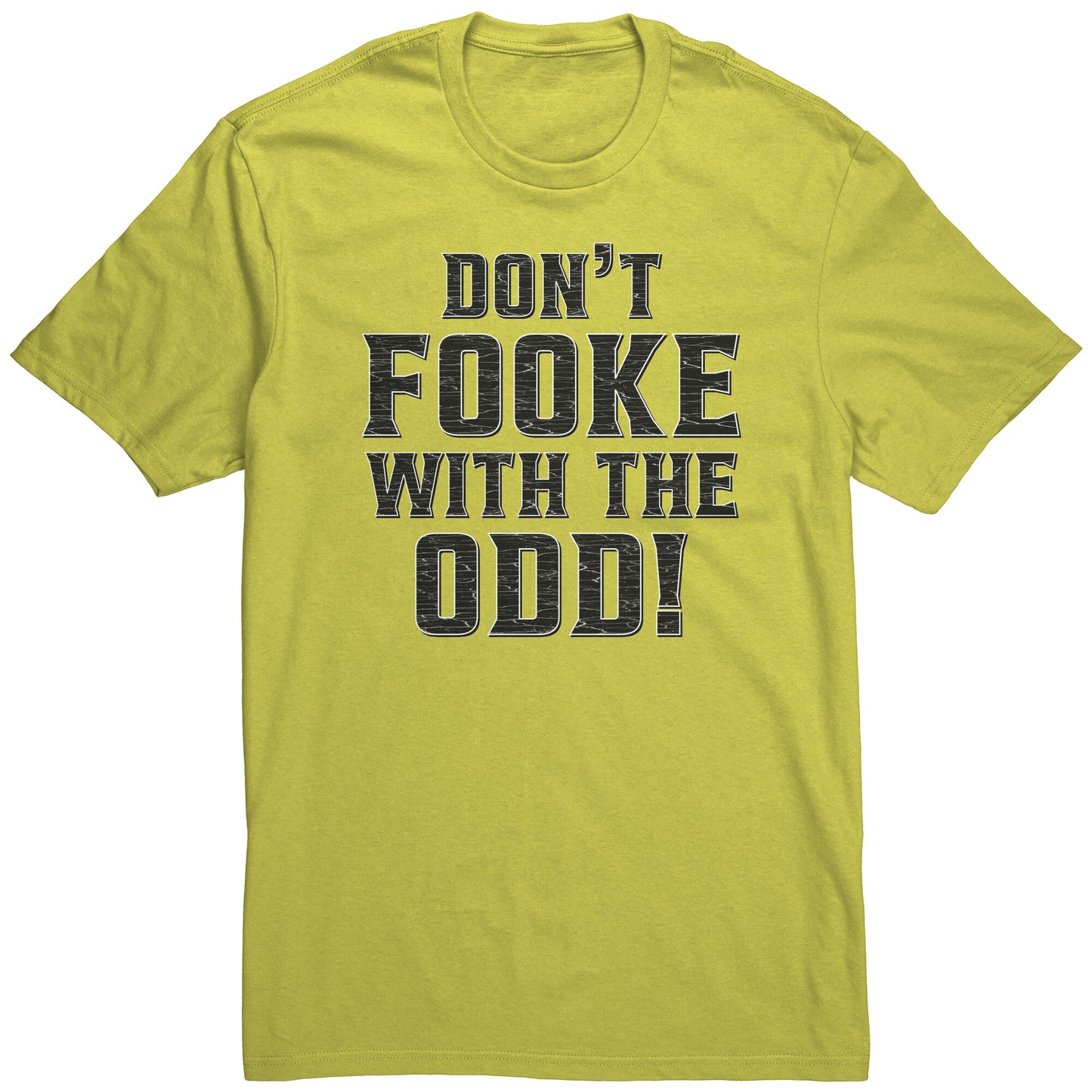 Don't Fooke With The Odd! Men's Light-Colored Tee