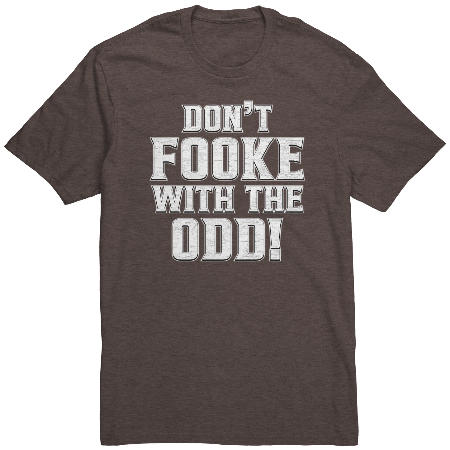 Don't Fooke With The Odd! Men's Dark-Colored Tee.