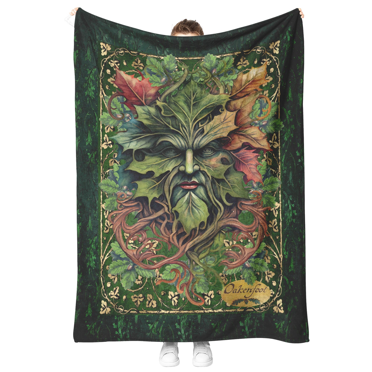 Green Man Blanket