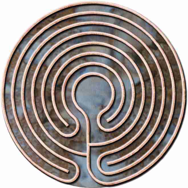 Finger Labyrinth Wall Stickers