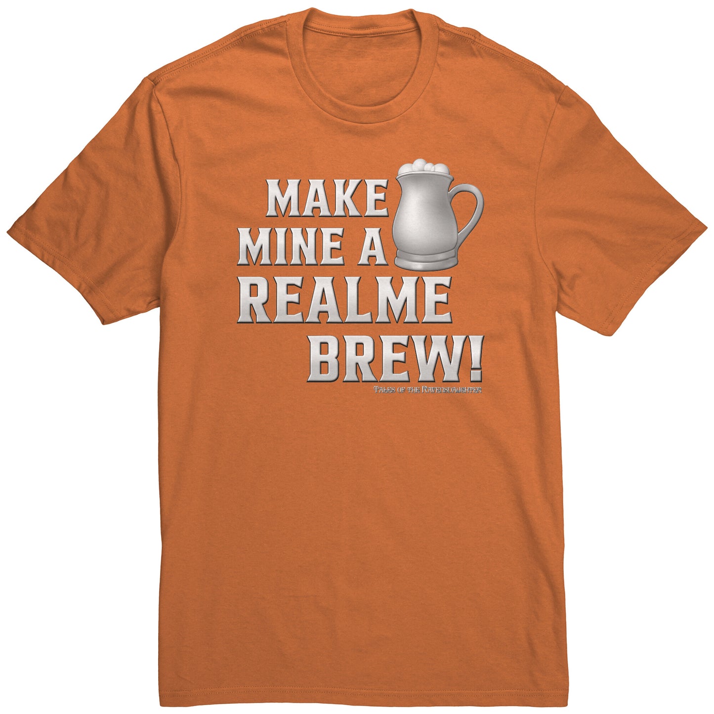 Make Mine A Realme Brew! Men's T-Shirt - Yellow-Orange-Red