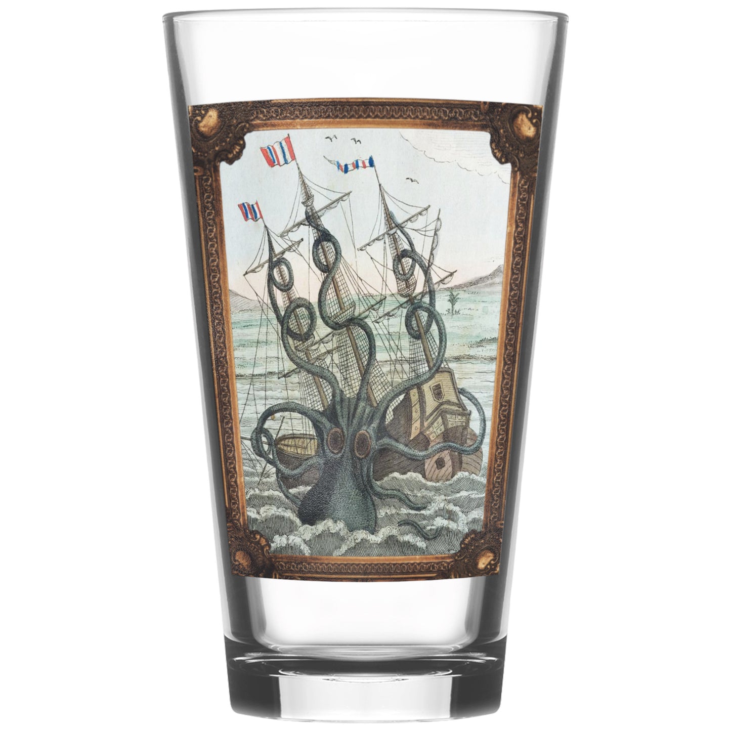 The Mighty Kraken Pint Glass