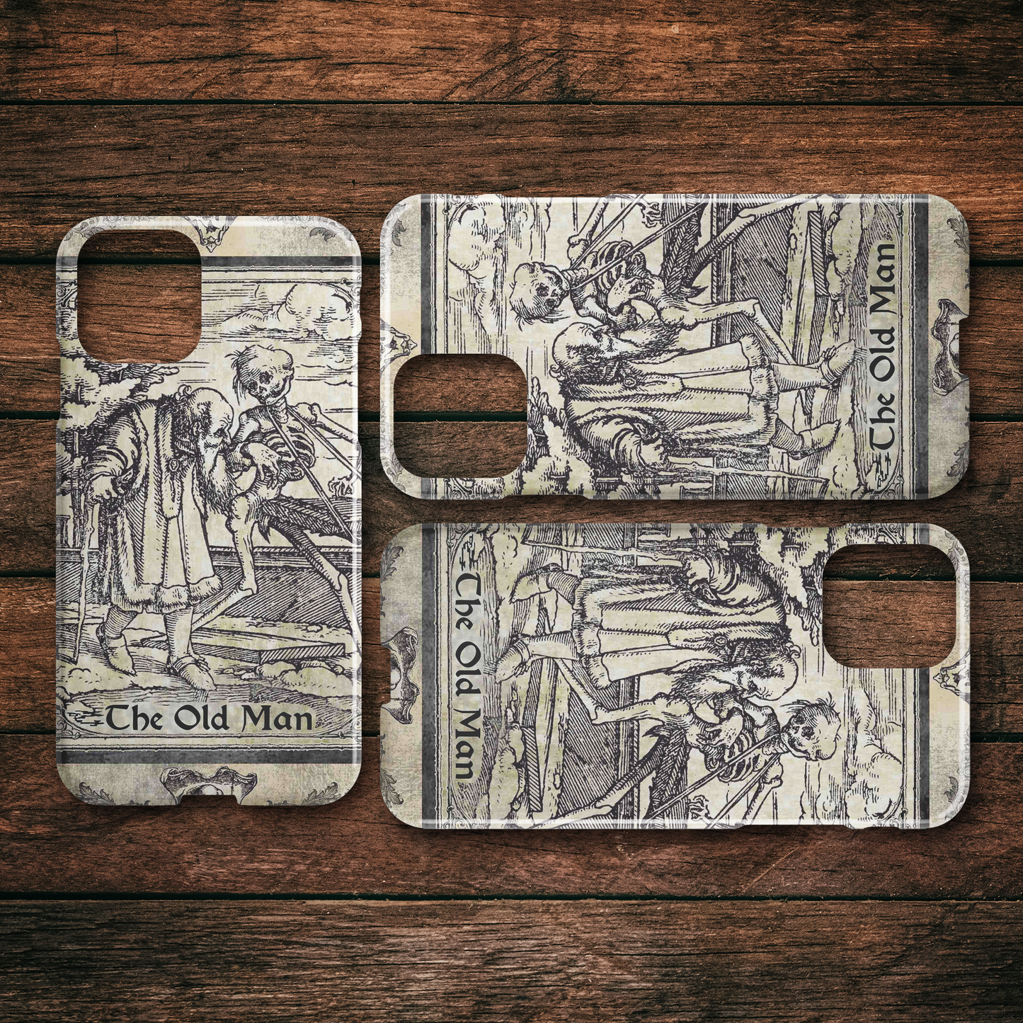 The Old Man - Hans Holbein iPhone Case