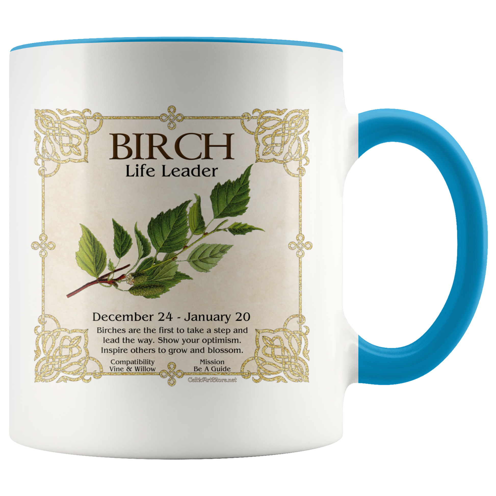 celtic tree zodiac, celtic zodiac, celtic zodiac rowan, celtic zodiac, ash, celtic zodiac alder, celtic zodiac willow, celtic zodiac hawthorn, celtic zodiac oak, celtic zodiac holly, celtic zodiac hazel, celtic zodiac vine, celtic zodiac ivy,  celtic zodiac reed, celtic zodiac elder,  celtic zodiac birch, celtic zodiac coffee mug, celtic zodiac accent mug, celtic knotwork mug,