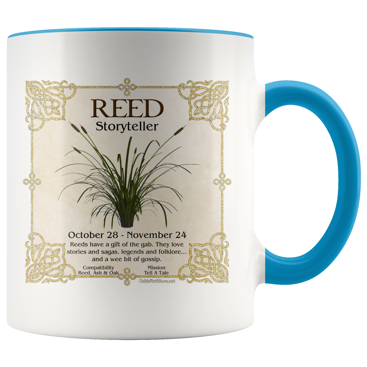 celtic tree zodiac, celtic zodiac, celtic zodiac rowan, celtic zodiac, ash, celtic zodiac alder, celtic zodiac willow, celtic zodiac hawthorn, celtic zodiac oak, celtic zodiac holly, celtic zodiac hazel, celtic zodiac vine, celtic zodiac ivy,  celtic zodiac reed, celtic zodiac elder,  celtic zodiac birch, celtic zodiac coffee mug, celtic zodiac accent mug, celtic knotwork mug,