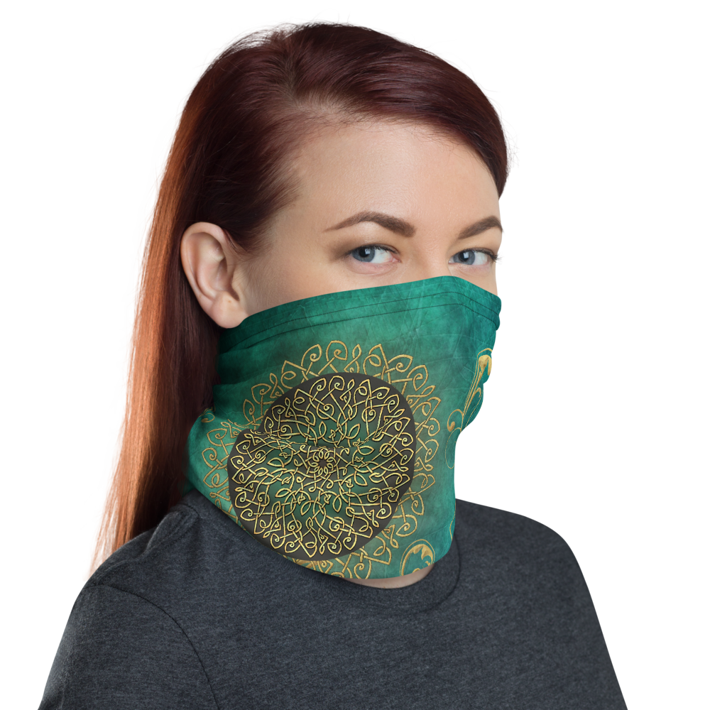 Celtic Art, Celtic Burst, Celtic Neck Gaiter, Celtic Neck Warmer, Celtic Knot, Celtic Digital Collage, Ravensdaughter Designs