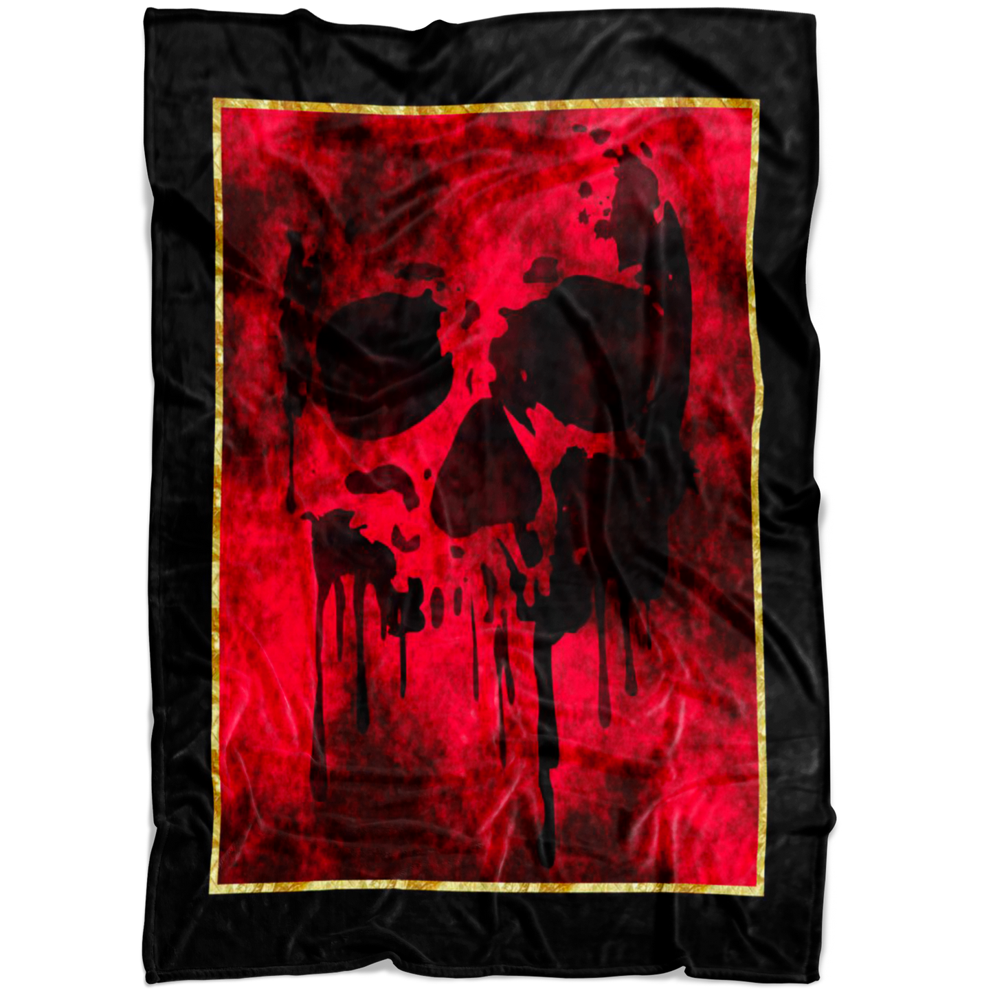 skull, goth skull, pirate, kraken, buccaneer, scallywag, captain, wench, matey, jolly roger, tall ship, sea dog, blanket, fleece blanket, pirate blanket