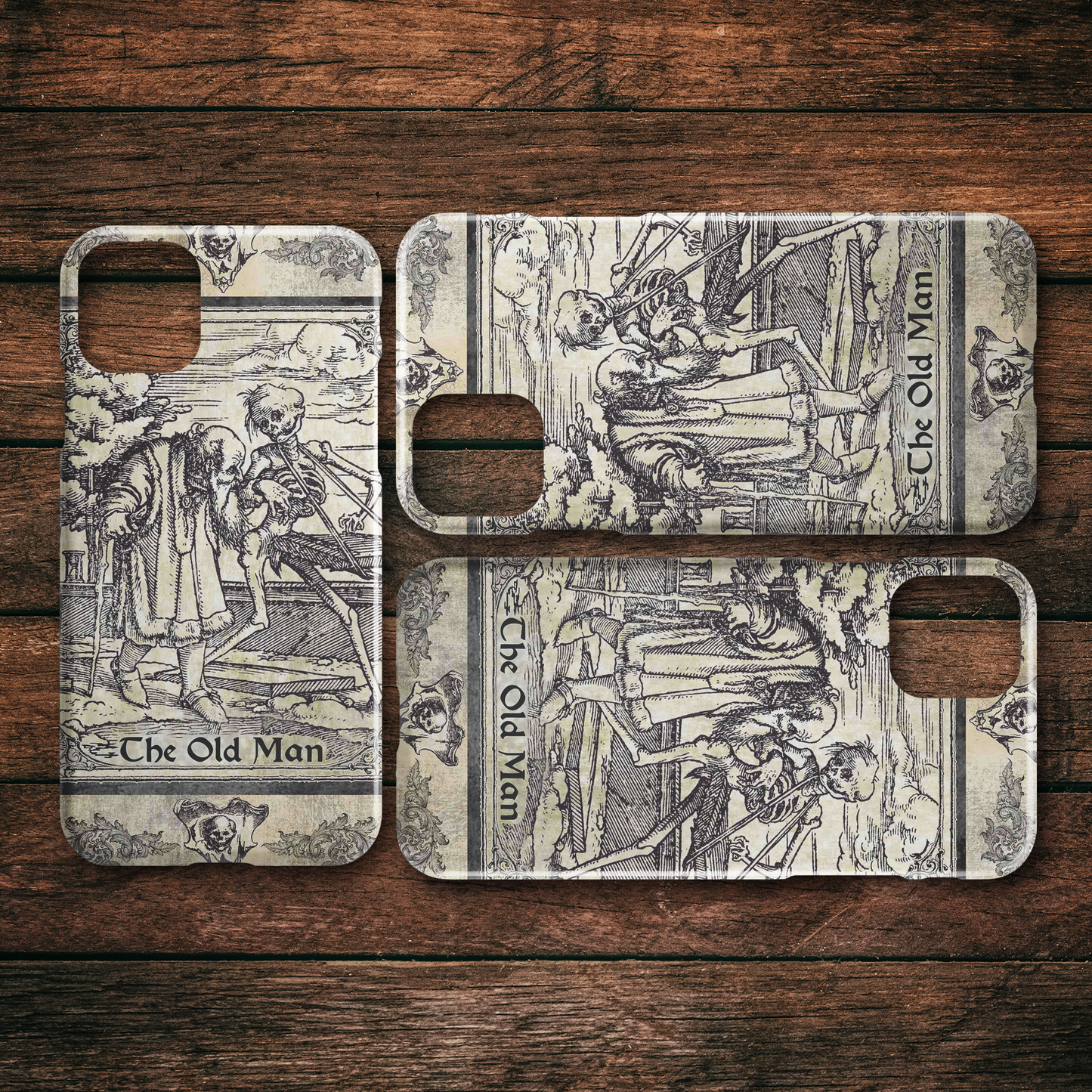 The Old Man - Hans Holbein iPhone Case