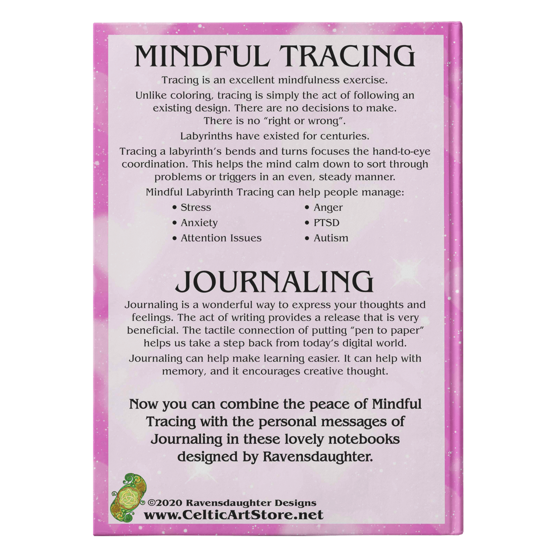 finger labyrinth, labyrinth, celtic mandalynth, celtic art, celtic knot, mindful tracing, mindfulness, meditation, calm, calming, mindful art, stress management, anxiety management, attention deficit management, trigger management, PTSD management, autism management, Asperger syndrome,therapy, counseling, play therapy, occupational therapy, school counseling, virtual class, teacher materials, educational materials, mindful student, mindful classroom